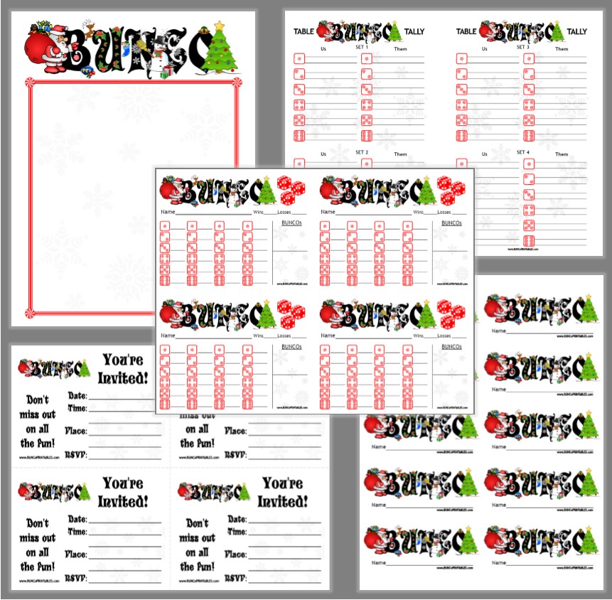 bunco-printables